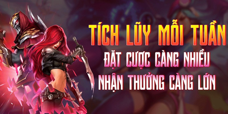 Sự kiện tặng thưởng tích luỹ tiền cược siêu khủng Sự kiện tặng thưởng tích luỹ tiền cược siêu khủng